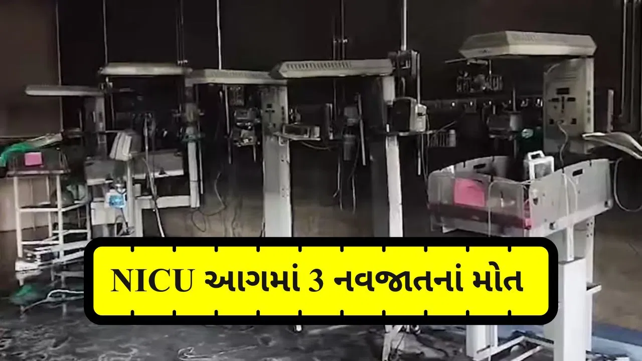 અમરાવતી હોસ્પિટલના NICUમાં આગ: ત્રણ નવજાત શિશુઓનાં મોત, છને સ્થળાંતરિત કરાયા